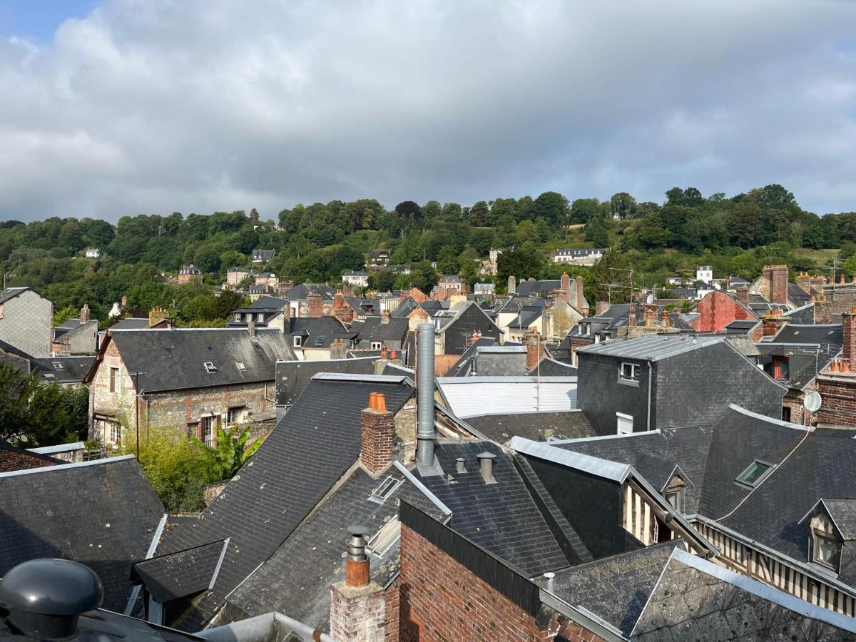 Appartement Sur les Toits de Honfleur Extérieur photo