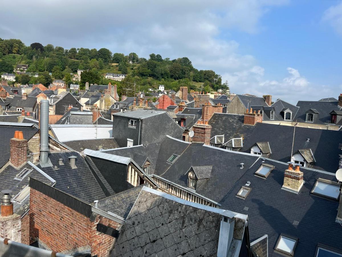 Appartement Sur les Toits de Honfleur Extérieur photo