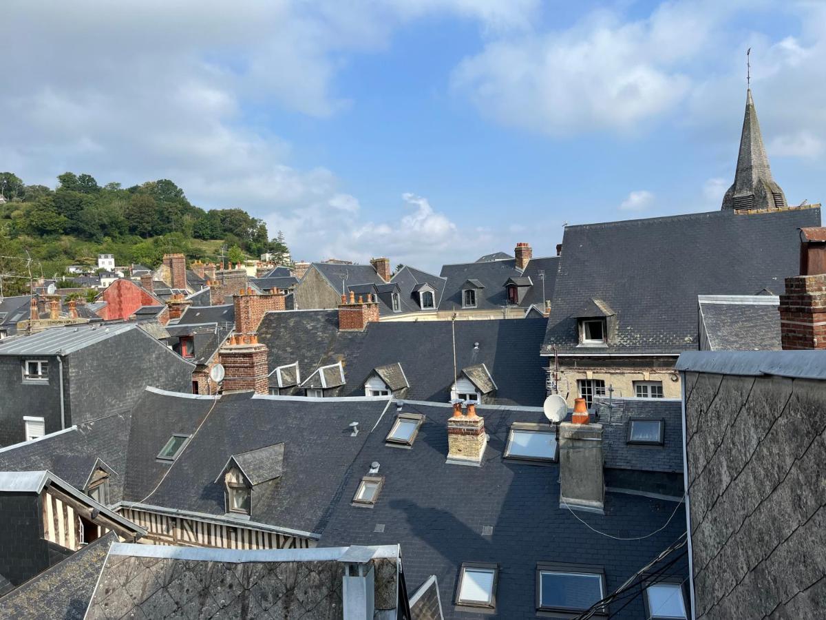 Appartement Sur les Toits de Honfleur Extérieur photo